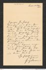 Nachlass Franz Steindachner, Brief von Fritz Sarasin an Franz Steindachner (15.10.1905), Inv.Nr. 435.01, Seite 1